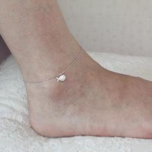 Tiny Whale Anklet
