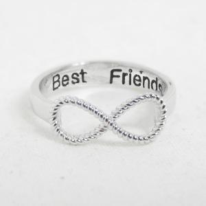 Best Friends Infinity Ring 6.5 size..