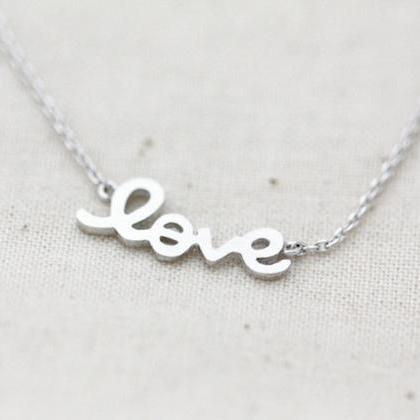 Love necklace, everyday jewelry, de..