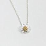 Tiny Daisy Flower Necklace
