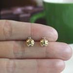 Tiny Ladybug Earring