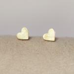 Tiny Heart Earring In Gold