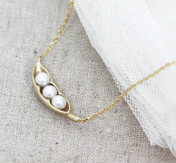 Peas in a Pod Necklace | Handmade Charlotte